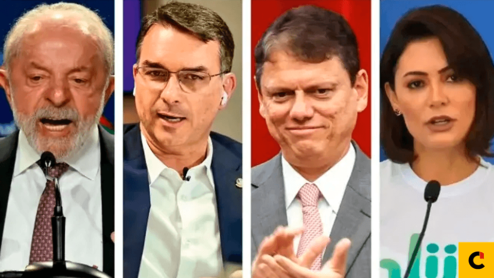 PESQUISA ATLASINTEL: Flávio Bolsonaro lidera entre nomes da direita que aparecem à frente de Lula no 2º turno