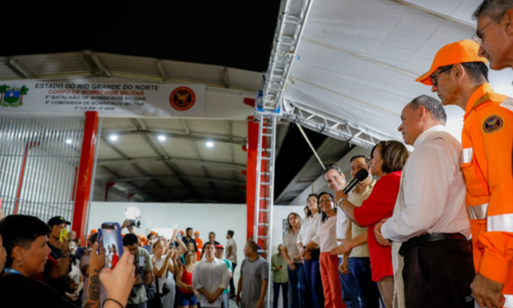 Governadora inaugura unidade dos Bombeiros em Santa Cruz e fortalece segurança regional