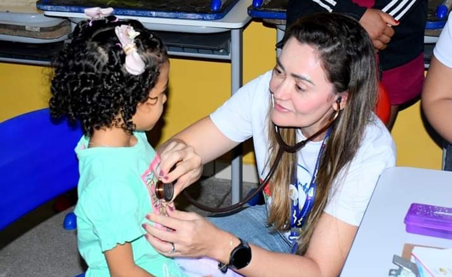 PREFEITURA DE CAMPO REDONDO-RN ATRAVÉS DA SECRETARIA DE SAÚDE REALIZOU O PROJETO PEDIATRIA ITINERANTE.