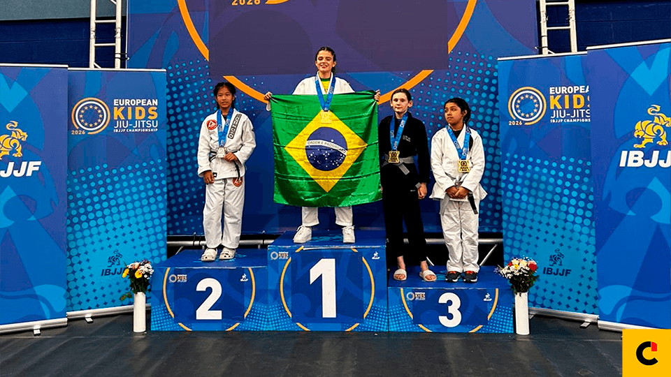 Atleta de Campo Redondo conquista título europeu de jiu-jitsu e leva o nome do RN ao topo na Irlanda